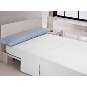 Lençol de baixo ajustável Alexandra House Living Branco 160 x 200 cm | Tienda24 Tienda24.eu