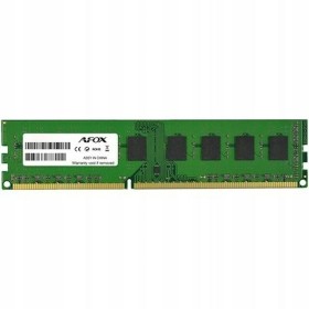 Mémoire RAM Afox DDR3 1333 UDIMM CL9 4 GB de Afox, Mémoire principale - Réf : S9121939, Prix : 11,10 €, Remise : %