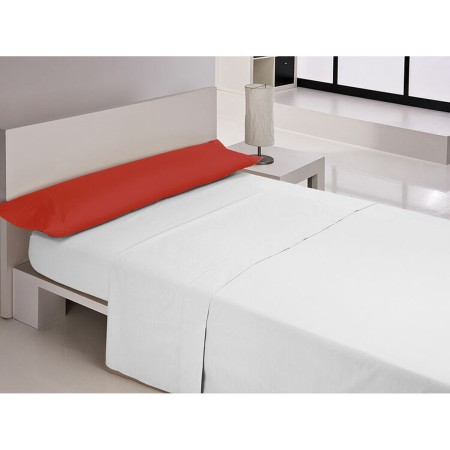 Funda de almohada Happy Home MIX COLORS Rojo Cama de 150/160 144 Hilos 45 x 100 cm (2 Unidades) | Tienda24 Tienda24.eu