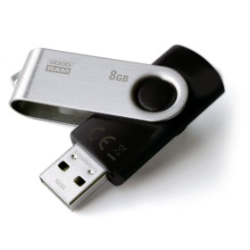 Clé USB GoodRam UTS2 USB 2.0 Noir Argenté 8 GB (1 Unité) de GoodRam, Clés USB - Réf : S9122024, Prix : 5,58 €, Remise : %