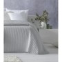 Colcha Hosteline AGNES Gris Perla Cama de 90 (1 Pieza) | Tienda24 Tienda24.eu