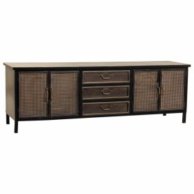 Aparador Alexandra House Living Castanho Metal 45 x 55 x 165 cm de Alexandra House Living, Armários e aparadores - Ref: D1632...