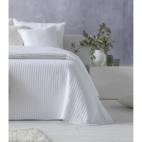 Colcha Pierre Cardin OLIMPIA Blanco Cama de 150 (3 Piezas) | Tienda24 Tienda24.eu