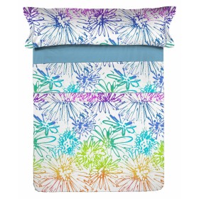 Fitted bottom sheet HappyFriday Blooming Multicolour 90 x 200 x 32 cm | Tienda24 Tienda24.eu