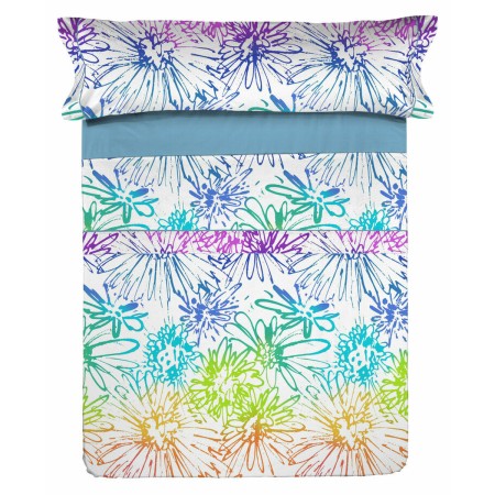 Bedding set Lois HIPPY Blue Single | Tienda24 Tienda24.eu