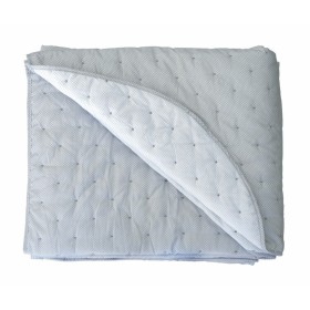 Manta DKD Home Decor Salvaje 130 x 170 x 2 cm Beige Blanco Montaña | Tienda24 Tienda24.eu