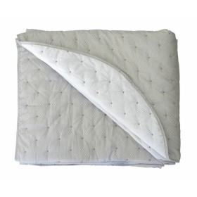 Colcha Hosteline AGNES Blanco Cama de 150 (1 Pieza) | Tienda24 Tienda24.eu