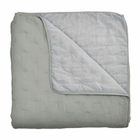 Colcha Hosteline ESPIGA Gris Perla Cama de 150 (1 Pieza) | Tienda24 Tienda24.eu