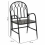 Dining Chair Alexandra House Living Black 56 x 96 x 55 cm | Tienda24 - Global Online Shop Tienda24.eu