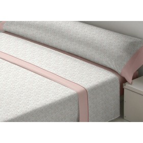 Juego de Sábanas Alexandra House Living Cuca Beige Cama de 160 4 Piezas | Tienda24 Tienda24.eu