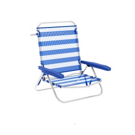 Chaise Pliante Marbueno Rayures Bleu Blanc 63 x 78 x 76 cm de Marbueno, Chaises pliantes - Réf : D1400062, Prix : 29,00 €, Re...