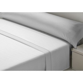 Fitted bottom sheet Alexandra House Living Black 135/140 x 190/200 cm | Tienda24 Tienda24.eu