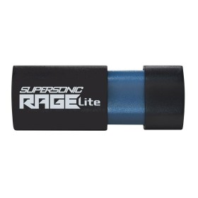 Clé USB Patriot Memory Supersonic Rage Lite Noir Noir/Bleu 32 GB de Patriot Memory, Clés USB - Réf : S9122634, Prix : 5,94 €,...