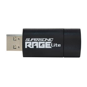 Clé USB Patriot Memory Supersonic Rage Lite Noir Noir/Bleu 64 GB de Patriot Memory, Clés USB - Réf : S9122635, Prix : 7,43 €,...