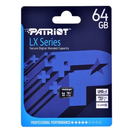 Micro SD Card Patriot Memory PSF64GMDC10 64 GB | Tienda24 - Global Online Shop Tienda24.eu