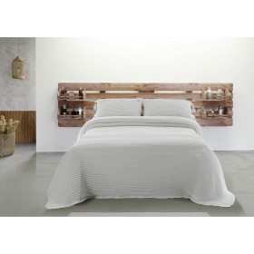 Bedspread (quilt) Alexandra House Living Bali White 280 x 270 cm | Tienda24 Tienda24.eu