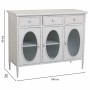 Credenza Alexandra House Living Bianco Metallo Vetro 40 x 80 x 100 cm | Tienda24 - Global Online Shop Tienda24.eu