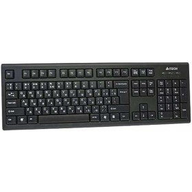 Clavier A4 Tech KR-85 Noir Anglais EEUU QWERTY de A4 Tech, Claviers - Réf : S9122896, Prix : 17,42 €, Remise : %