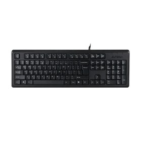 Keyboard A4 Tech KR-92 Black Monochrome English QWERTY by A4 Tech, Keyboards - Ref: S9122899, Price: 17,81 €, Discount: %