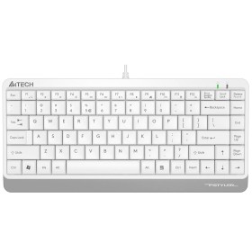 Keyboard A4 Tech A4TKLA47119 QWERTY White English by A4 Tech, Keyboards - Ref: S9122905, Price: 15,71 €, Discount: %