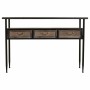 Konsolentisch mit Schubladen Alexandra House Living Braun Metall 42 x 80 x 122 cm von Alexandra House Living, Tische - Ref: D...