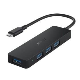 Hub USB Aukey CBC64 Negro de Aukey, Hubs USB - Ref: S9123006, Precio: 17,50 €, Descuento: %