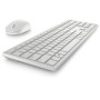 Teclado e Rato sem Fios Dell KM5221W-WH Branco Qwerty US | Tienda24 - Global Online Shop Tienda24.eu