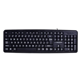 Clavier Esperanza EK129 Noir Anglais QWERTY de Esperanza, Claviers - Réf : S9123190, Prix : 6,59 €, Remise : %