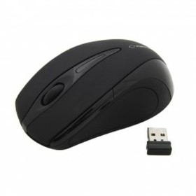 Mouse senza Fili Esperanza EM101K Nero Monocromatica di Esperanza, Mouse - Rif: S9123208, Prezzo: 7,91 €, Sconto: %