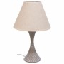 Desk lamp Alexandra House Living White Grey Metal Cloth 220-240 V 23 x 38 x 23 cm | Tienda24 - Global Online Shop Tienda24.eu