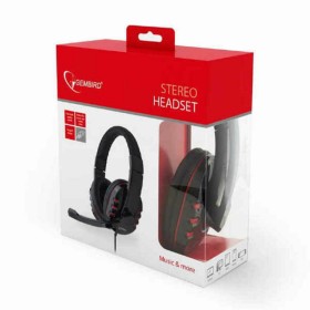 Auricolari Bluetooth con Microfono GEMBIRD GHS-402 Nero di GEMBIRD, Cuffie e accessori - Rif: S9123293, Prezzo: 9,83 €, Scont...