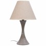 Desk lamp Alexandra House Living White Grey Metal Cloth 220-240 V 23 x 38 x 23 cm | Tienda24 - Global Online Shop Tienda24.eu