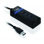 USB Hub Ibox IUH3FB Black | Tienda24 - Global Online Shop Tienda24.eu