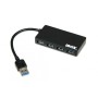 USB Hub Ibox IUH3F56 Black by Ibox, Network hubs - Ref: S9123367, Price: 12,62 €, Discount: %