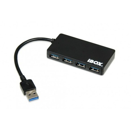 Hub USB Ibox IUH3F56 Preto de Ibox, Hubs de rede - Ref: S9123367, Preço: 12,62 €, Desconto: %