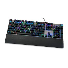 Clavier Ibox AURORA K-4 Noir Noir/Argenté QWERTY de Ibox, Claviers - Réf : S9123372, Prix : 60,35 €, Remise : %