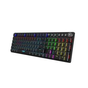 Drahtlose Tastatur Phoenix K201 Schwarz Qwerty Spanisch | Tienda24 - Global Online Shop Tienda24.eu