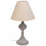 Lampe de bureau Alexandra House Living Blanc Gris Métal Tissu 220-240 V 23 x 41 x 23 cm de Alexandra House Living, Lampes de ...