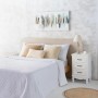 Lampada da tavolo Alexandra House Living Bianco Grigio Metallo Stoffa 220-240 V 23 x 46 x 23 cm di Alexandra House Living, La...