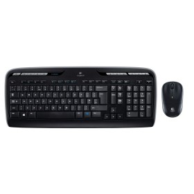 Tastiera e Mouse Logitech Wireless Combo MK330 Nero Qwerty US di Logitech, Set tastiera e Mouse - Rif: S9123429, Prezzo: 48,5...