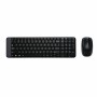 clavier et souris Logitech Wireless Combo MK220 Noir QWERTY Qwerty US de Logitech, Ensembles Clavier et Souris - Réf : S91234...