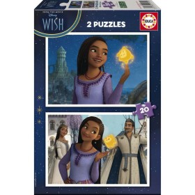 Set de 2 Puzzles Disney Wish 20 Piezas