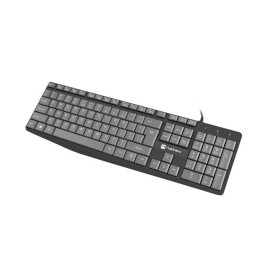 Clavier Natec NKL-1507 Noir Gris de Natec, Claviers - Réf : S9123577, Prix : 8,62 €, Remise : %