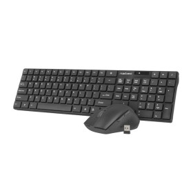 clavier et souris Natec Stingray Noir QWERTY Qwerty US de Natec, Ensembles Clavier et Souris - Réf : S9123582, Prix : 22,35 €...