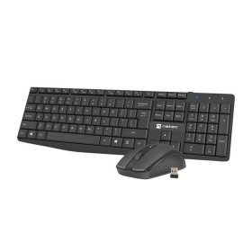 Tastatur mit Maus Natec NZB-1989 Schwarz QWERTY Qwerty US von Natec, Tastatur-Maus-Sets - Ref: S9123583, Preis: 17,06 €, Raba...