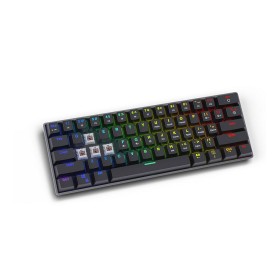 Clavier Savio BLACKOUT Noir Multicouleur Anglais QWERTY de Savio, Claviers - Réf : S9123749, Prix : 46,84 €, Remise : %