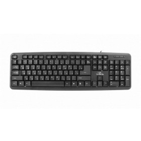 Clavier Titanum TKR101 Noir Monochrome Anglais Russe QWERTY de Titanum, Claviers - Réf : S9123896, Prix : 6,15 €, Remise : %