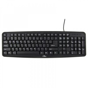 Clavier Bluestork MEDIA OFFICE Noir AZERTY | Tienda24 - Global Online Shop Tienda24.eu