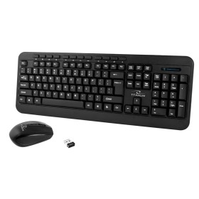 Keyboard and Mouse Titanum TK108 Black Qwerty US by Titanum, Keyboard & Mouse Sets - Ref: S9123900, Price: 11,48 €, Discount: %