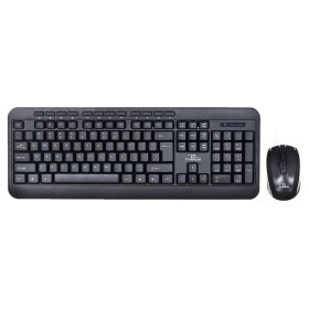 Keyboard and Mouse Bluestork Clavier Souris Sans Fil Black | Tienda24 - Global Online Shop Tienda24.eu